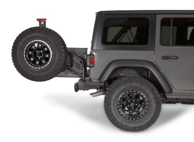 WARN Elite Rear High Clearance Bumper for 2018–2026 Jeep Wrangler JL | With or Without Tire Carrier - Recon Recovery