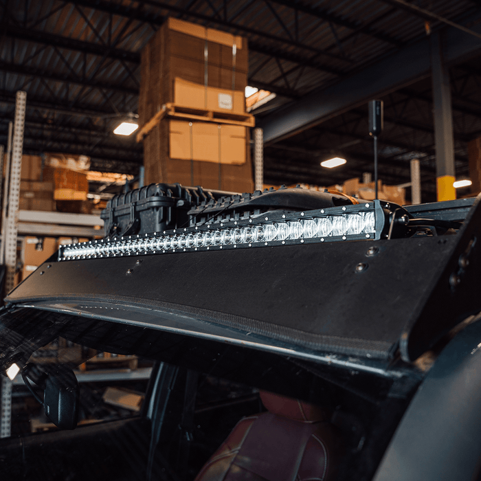 Sherpa Roof Rack Slim LED Light Bar Mounting Brackets - Recon Recovery