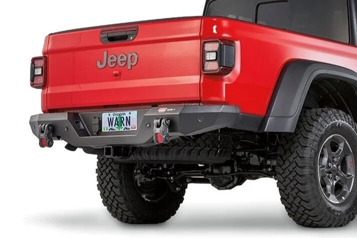 WARN Elite Rear High Clearance Bumper for 2020 - 2026 Jeep Gladiator JT - Recon Recovery