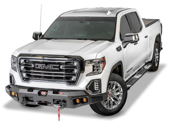 WARN Ascent Front Bumper | 2019–2022 GMC Sierra 1500 | Winch Ready - Recon Recovery