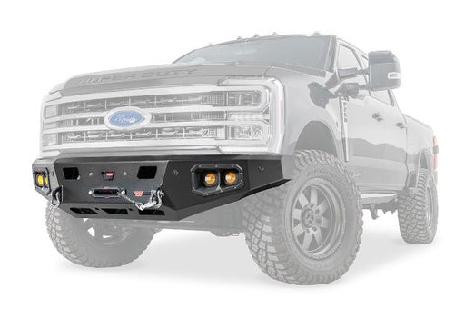 WARN Ascent Front Bumper | 2023 - 2025 Ford F - 250 F - 350 F - 450 F - 550 Super Duty | Winch Ready - Recon Recovery