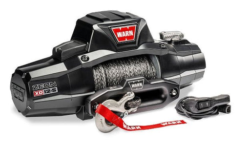 WARN ZEON XD 12 - S Winch – Fastest Line Speed | IP68K Waterproof Synthetic Rope - Recon Recovery