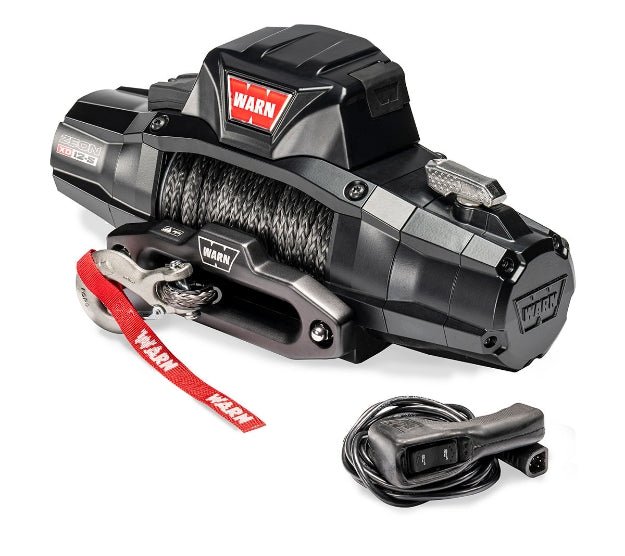 WARN ZEON XD 12 - S Winch – Fastest Line Speed | IP68K Waterproof Synthetic Rope - Recon Recovery