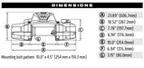 WARN ZEON XP 10 - S Winch – 10,000 lb Synthetic Rope | Premium Waterproof - Recon Recovery