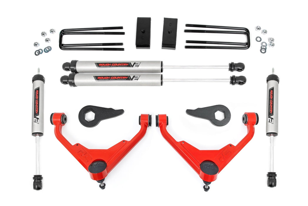 Rough Country 3 Inch Lift Kit for 2001 - 2010 Chevy/GMC 2500HD/3500HD/Suburban 2500/Yukon XL 2500 - Recon Recovery