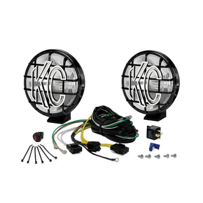 KC Hilites Adventure Further 6" Apollo Pro Halogen Pair Pack System - 1000W - Recon Recovery - Recon Recovery