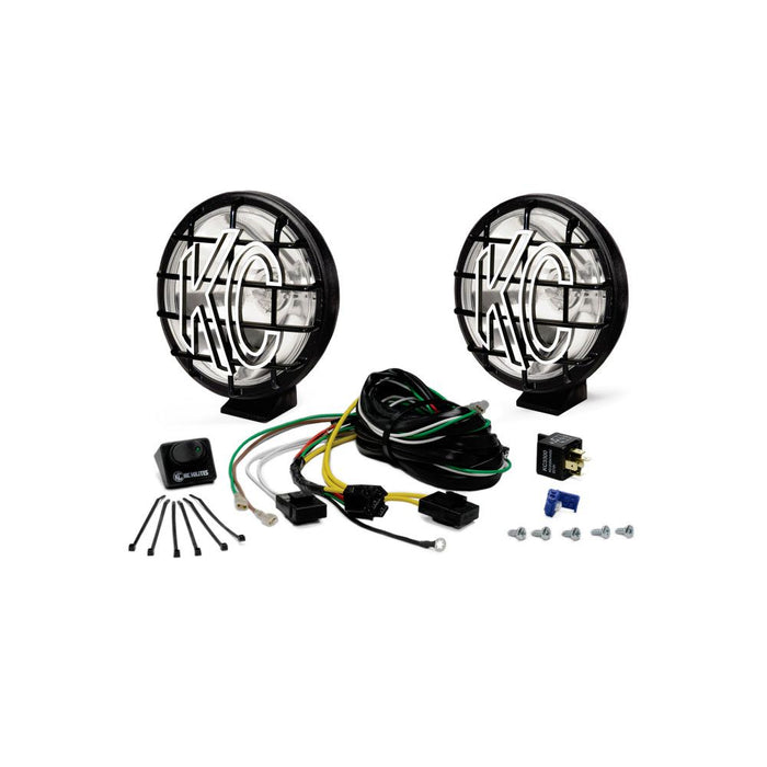 KC Hilites Adventure Further 5" Apollo Pro Halogen - 2 - Light System - 55W - Recon Recovery - Recon Recovery