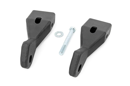 Rough Country Tow Hook Brackets for 2007 - 2013 Chevy Silverado & GMC Sierra 1500 - Recon Recovery