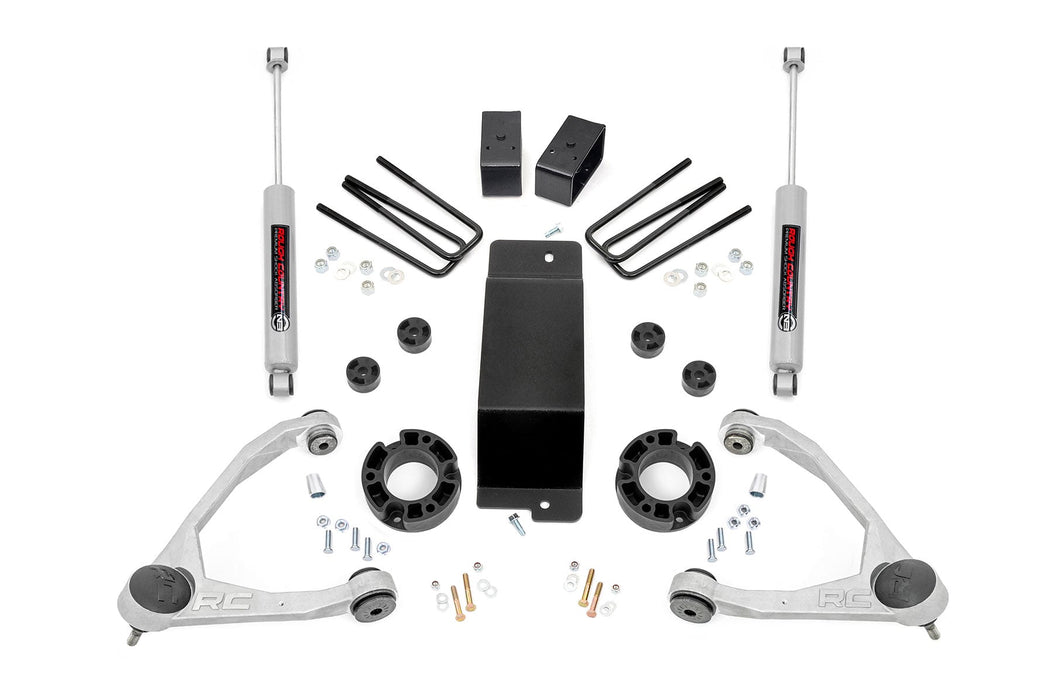 Rough Country 3.5 Inch Lift Kit for 2007 - 2016 Chevy/GMC 1500 - Recon Recovery