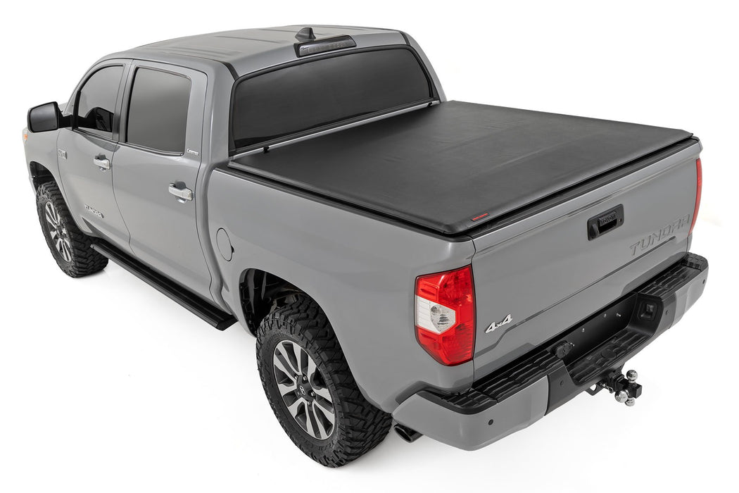 Rough Country Soft Roll Up Bed Cover for 2007 - 2021 Toyota Tundra - Recon Recovery