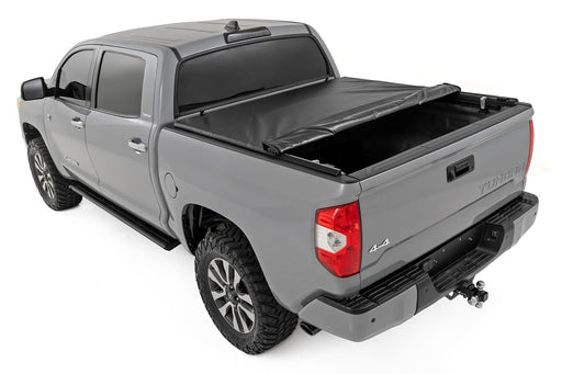 Rough Country Soft Roll Up Bed Cover for 2007 - 2021 Toyota Tundra - Recon Recovery