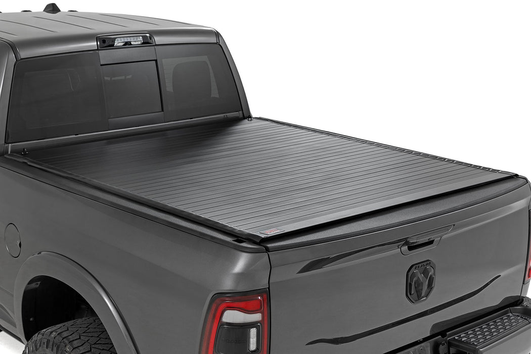 Rough Country Hard Roll Up Bed Cover for 2009 - 2026 Ram 1500 & 2500 - Recon Recovery