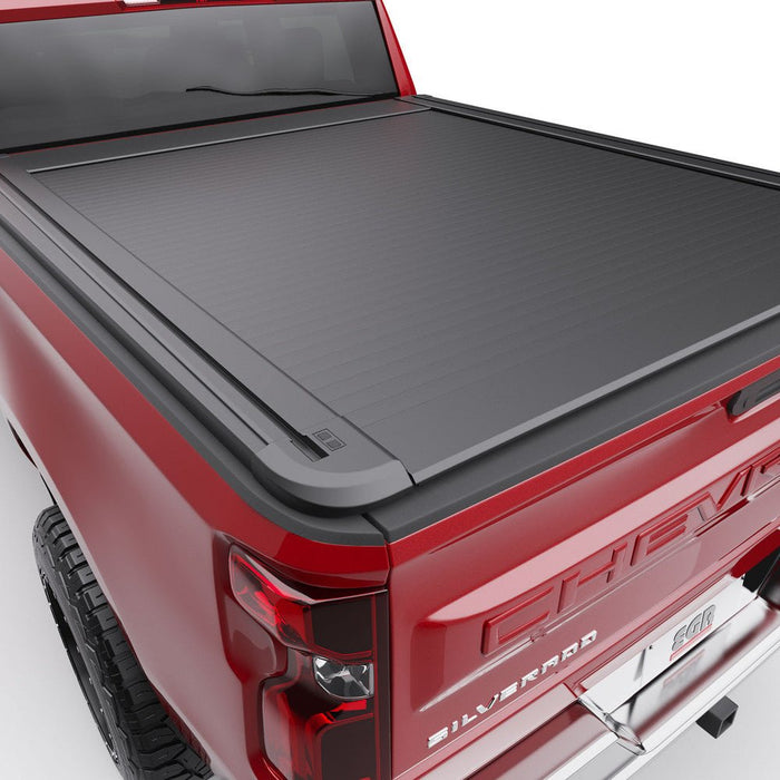 EGR RollTrac Electric Retractable T - Slot Tonneau Cover for 2019 - 2025 GM Silverado Sierra 1500 (6.5') - Recon Recovery - Recon Recovery