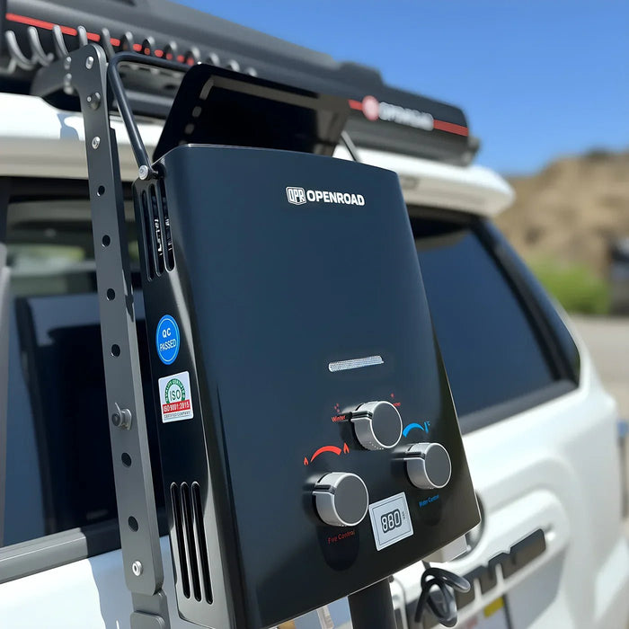 OPENROAD Portable Water Heater | On - Demand Camping Shower System - Recon Recovery
