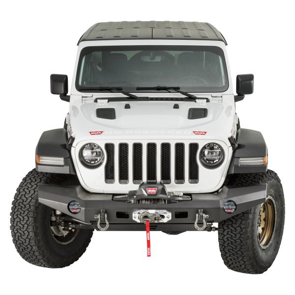WARN Elite Full Width Front Bumper 2018 - 2026 Jeep Wrangler JL & Gladiator JT - Recon Recovery