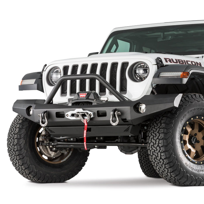 WARN Elite Full Width Front Bumper 2018 - 2026 Jeep Wrangler JL & Gladiator JT - Recon Recovery