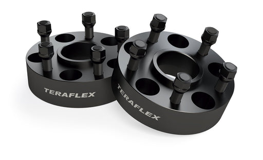 TeraFlex 1.75" Wheel Offset Adapter Kit - 5x5" To 5x5" for 2018-2026 Jeep Gladiator & Wrangler - Recon Recovery