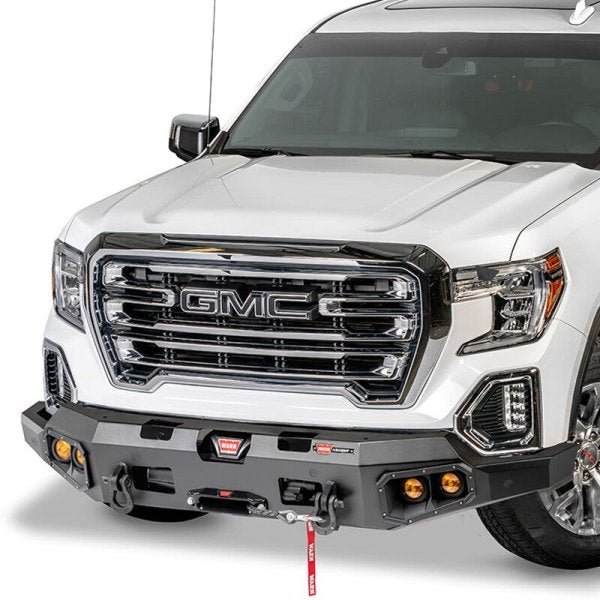 WARN Ascent Front Bumper | 2019–2022 GMC Sierra 1500 | Winch Ready - Recon Recovery
