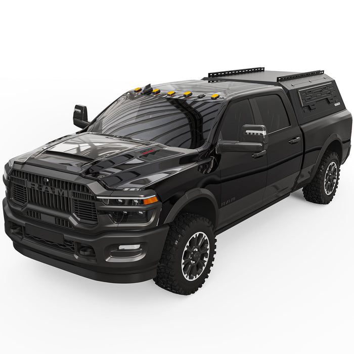 Openroad Aluminum Light Weight Modular Truck Cap for 2020 - 2026 Ram 2500 & 3500 6.5ft Bed - Recon Recovery