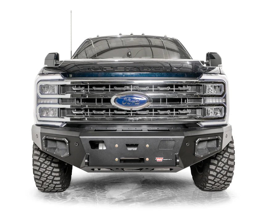 WARN Ascent Front Bumper | 2023 - 2025 Ford F - 250 F - 350 F - 450 F - 550 Super Duty | Winch Ready - Recon Recovery
