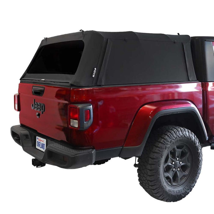 Explorer Soft Shell Bed Topper 2019 - 2026 Silverado Sierra 1500 5.8' Bed | OVS Black Diamond - Recon Recovery