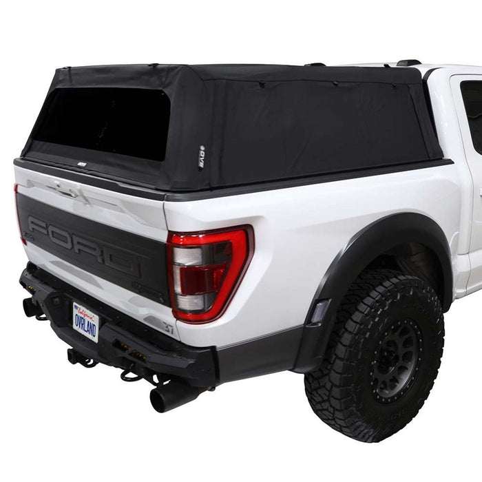 Explorer Soft Shell Bed Topper 2019 - 2026 Silverado Sierra 1500 5.8' Bed | OVS Black Diamond - Recon Recovery