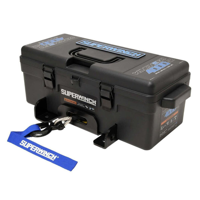 Superwinch Portable Utility 4,000 lbs. Winch Kit - 50 ft. Synthetic Rope - Recon Recovery