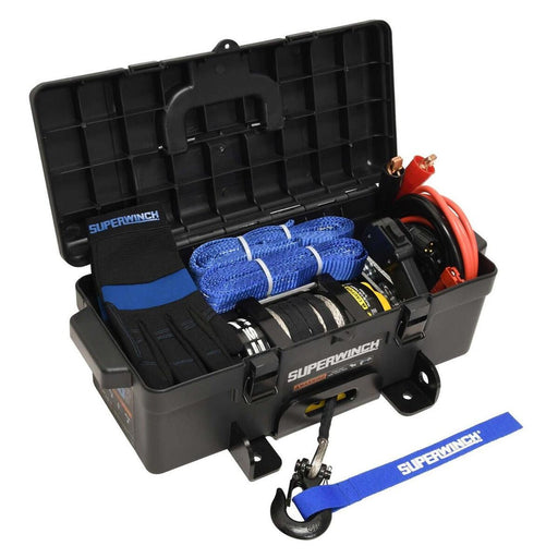 Superwinch Portable Utility 4,000 lbs. Winch Kit - 50 ft. Synthetic Rope - Recon Recovery
