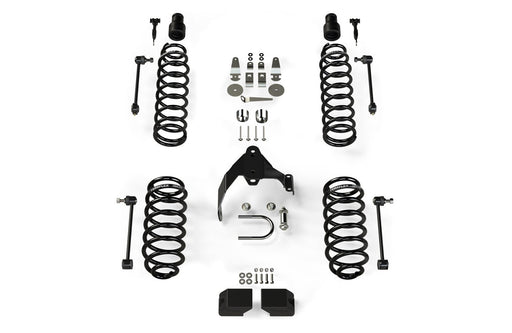TeraFlex 3" Coil Spring Base Lift Kit - No Shocks for 2007-2018 Jeep Wrangler Unlimited - Recon Recovery