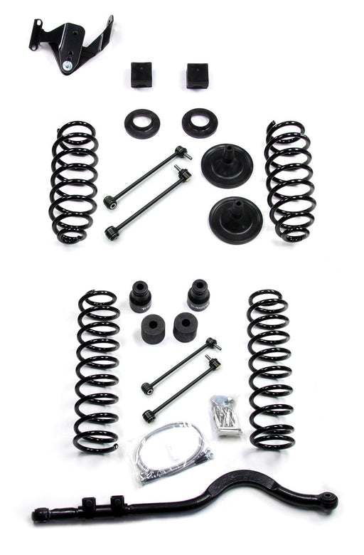 TeraFlex 3" Coil Spring Lift Kit W/ Track Bar - No Shocks for 2007-2018 Jeep Wrangler Unlimited - Recon Recovery