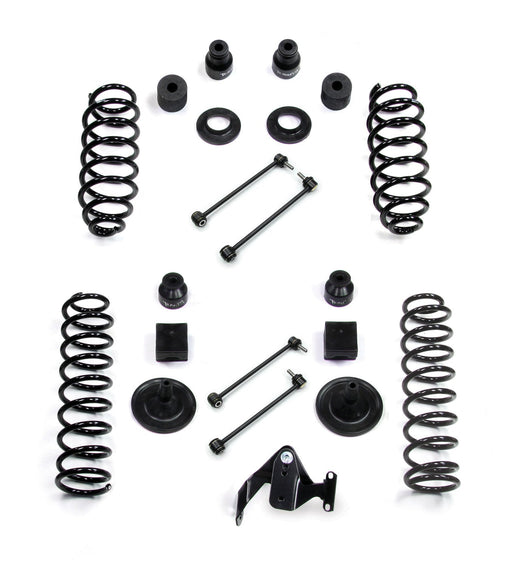 TeraFlex 4" Coil Spring Base Lift Kit - No Shocks for 2007-2018 Jeep Wrangler Unlimited - Recon Recovery
