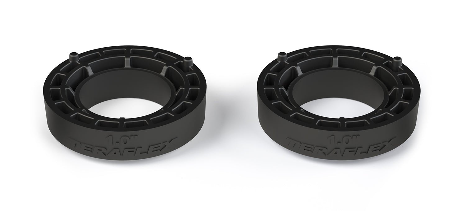TeraFlex JL / JT EcoDiesel: 1'' Coil Spring Spacer Adjustment Front Kit for 2018-2026 Jeep Gladiator & Wrangler - Recon Recovery