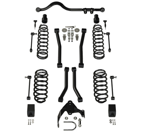 TeraFlex JK 4dr 3" Suspension System W/ 4 Sport Control Arms - No Shocks for 2007-2018 Jeep Wrangler - Recon Recovery