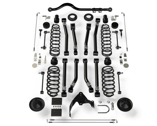 TeraFlex 4" Suspension System W/ 8 Alpine Short Control Arms - No Shocks for 2007-2018 Jeep Wrangler Unlimited - Recon Recovery