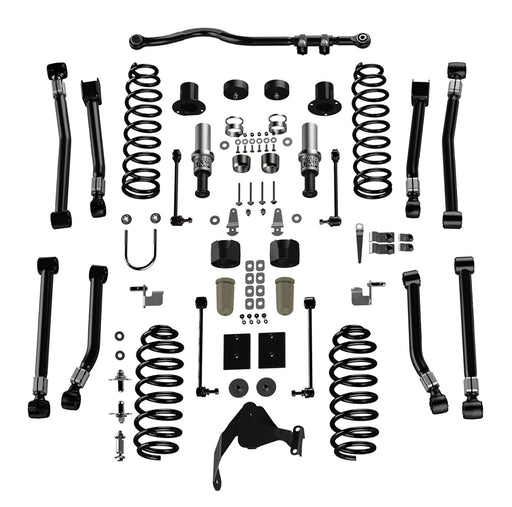 TeraFlex 3" Alpine CT3 Outback Overland Short Arm Suspension System - No Shocks for 2007-2018 Jeep Wrangler Unlimited - Recon Recovery
