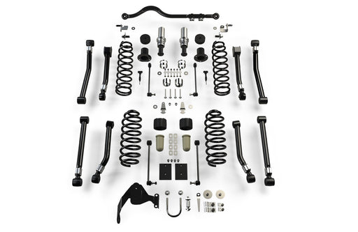 TeraFlex 3" Alpine CT3 Outback Overland Short Arm Suspension System - No Shocks for 2007-2018 Jeep Wrangler Unlimited - Recon Recovery