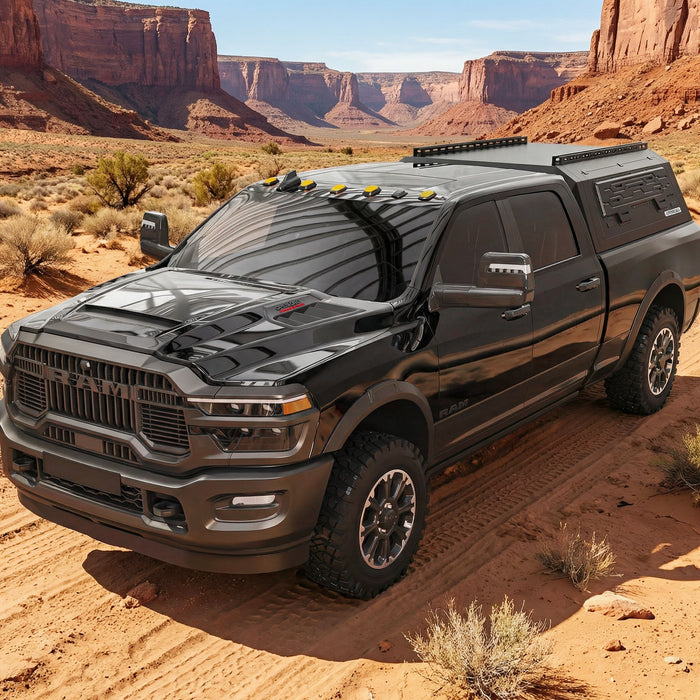 Openroad Aluminum Light Weight Modular Truck Cap for 2020 - 2026 Ram 2500 & 3500 6.5ft Bed - Recon Recovery