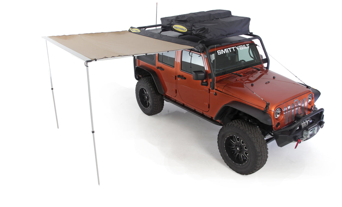SmittyBilt SRC Complete Roof Rack Exo Frame for 2007 - 2018 Jeep Wrangler JKU - Recon Recovery