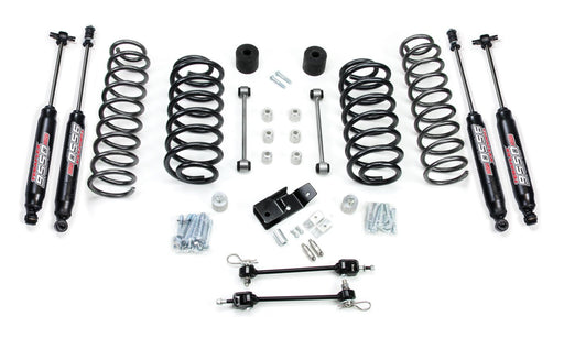 TeraFlex 3" Coil Spring Base Lift Kit W/ Quick Disconnects & 9550 VSS Twin-Tube for 1997-2006 Jeep Wrangler - Recon Recovery