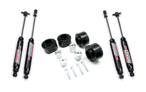 TeraFlex 2" Performance Spacer Lift Kit & 9550 VSS Twin-Tube Shocks for 1997-2006 Jeep Wrangler - Recon Recovery