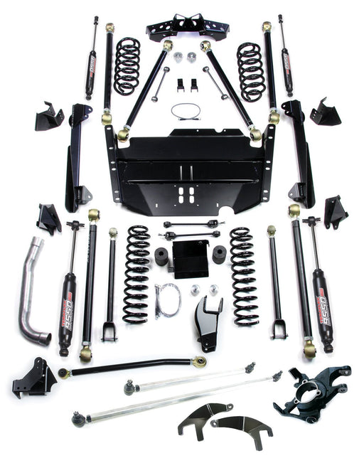 TeraFlex 5" Pro LCG Long Arm Suspension System & High Steer 9550 VSS Twin-Tube for 2004-2006 Jeep Wrangler - Recon Recovery