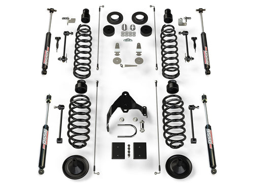 TeraFlex 4" Coil Spring Base Lift Kit & 9550 VSS Twin-Tube for 2007-2018 Jeep Wrangler Unlimited - Recon Recovery
