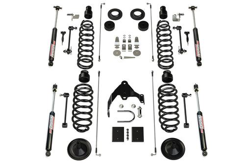 TeraFlex 4" Coil Spring Base Lift Kit & 9550 VSS Twin-Tube for 2007-2018 Jeep Wrangler - Recon Recovery