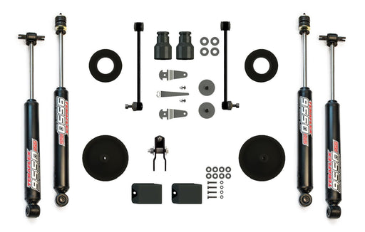 TeraFlex 2.5" Performance Spacer Lift Kit & 9550 VSS Twin-Tube for 2007-2018 Jeep Wrangler - Recon Recovery