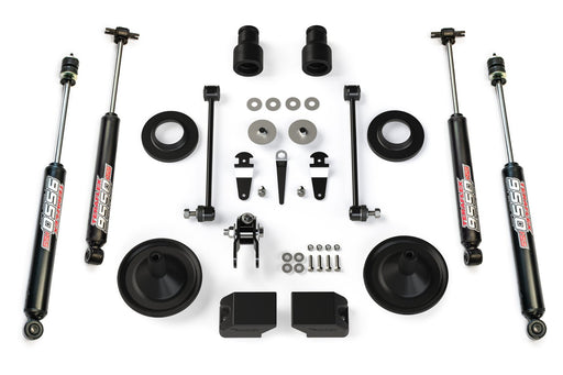 TeraFlex 2.5" Performance Spacer Lift Kit & 9550 VSS Twin-Tube for 2007-2018 Jeep Wrangler - Recon Recovery