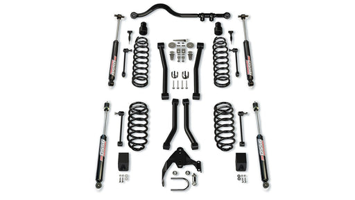 TeraFlex 3" Suspension System W/ 4 Sport Control Arms & 9550 VSS Twin-Tube for 2007-2018 Jeep Wrangler Unlimited - Recon Recovery