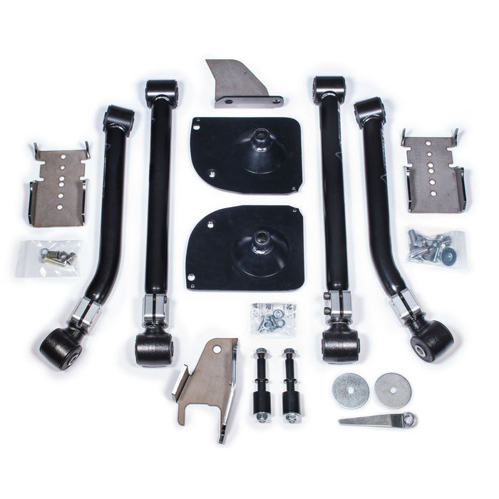 TeraFlex 2" Alpine Rear Stretch Kit - 4-Arm for 2007-2018 Jeep Wrangler - Recon Recovery