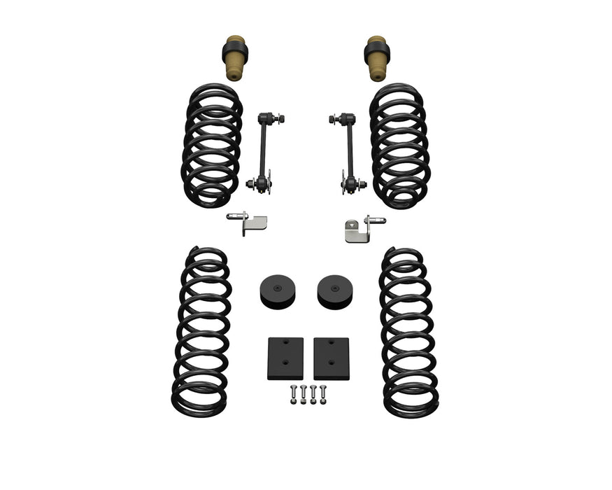 TeraFlex 1.5" Sport ST1 Spring Lift System - No Shocks for 2007-2018 Jeep Wrangler Unlimited - Recon Recovery