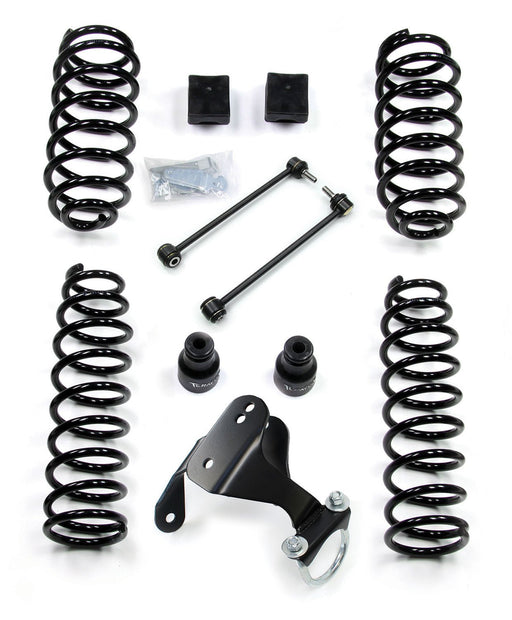 TeraFlex 2.5" Coil Spring Base Lift Kit - No Shocks Or Shock Extensions for 2007-2018 Jeep Wrangler Unlimited - Recon Recovery