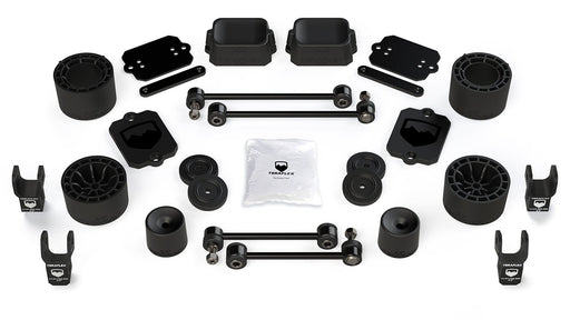 TeraFlex JL 4dr Sport/Sahara: 2.5" Performance Spacer Lift Kit & Shock Extensions for 2018-2026 Jeep Wrangler - Recon Recovery